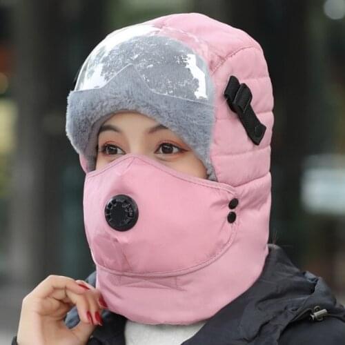 Earmuffs hat novelty warm thick bomber hats Sombrero de invierno new winter womens hat couple windproof ski cap men winter hat