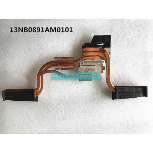 100% Original Laptop/Notebook CPU cooling Radiator heatsink for Asus ROG G751 G751JY G751JT G751JZ G751JL 13NB0891AM0101