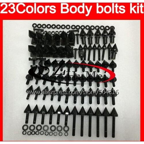 Fairing bolts full screw kit For HONDA CBR250RR 95 96 97 98 99 MC22 CBR 250RR 1995 1996 1997 98 1999 Windscreen bolt screws Nuts