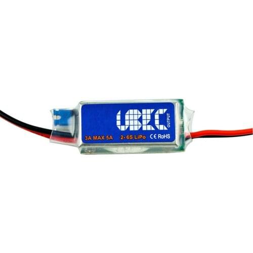 2pcs UBEC 3A 5V Fully Shielded Anti-interference UBEC Switching Power Supply ESC BEC 2-6S Step-down Module