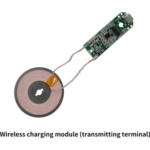 Excellent Creative DIY Qi Wireless Charger Transmitter Module Coil PCBA Circuit Board With Coil Qi Wireless Charging Standard