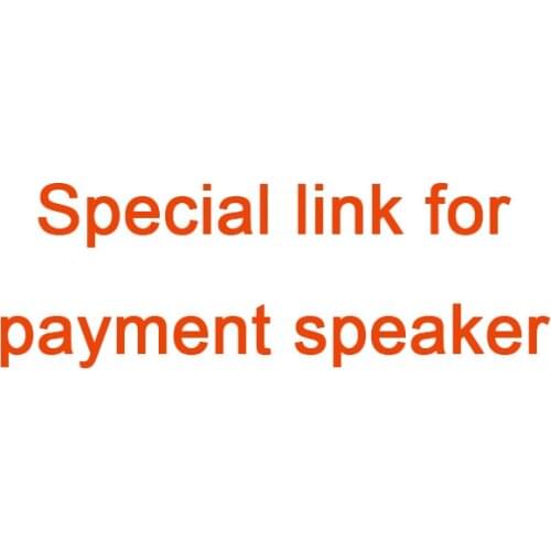Special link for payment speaker