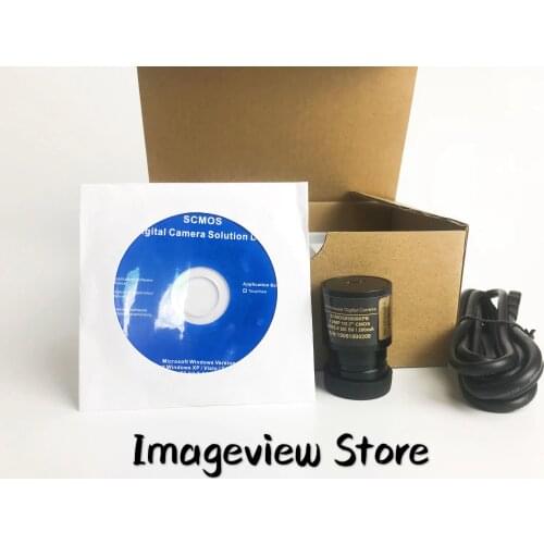 5.1MP USB2.0 25fps SCMOS05100KPB Mircoscope eyepiece color camera with Sony CMOS Sensor Imageview software