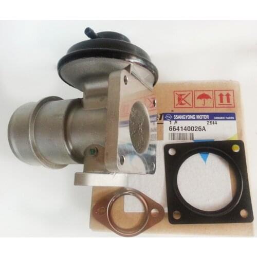 A664140026 Genuine EGR VALVE & GASKET : 3p For Ssangyong ACTYON(SPORTS) KYRON +2.0DT #664140026A