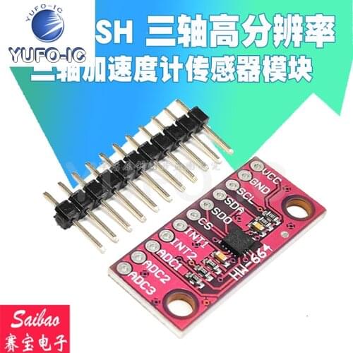 Free Ship 1PCS Lis3dsh Triaxial High Resolution Accelerometer Sensor Module Lis3dh Triaxial Acceleration