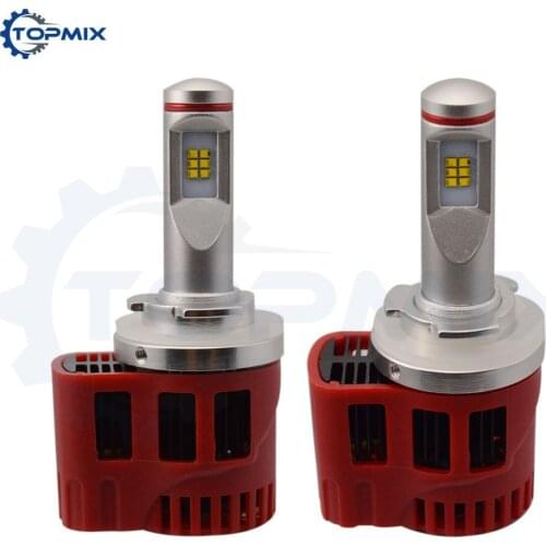 Canbus H15 90W 9000Lm LED Car Headlight Fog Light Conversion Kit Error Free LED H15 Head Bulb Lamps 5000K/6000K
