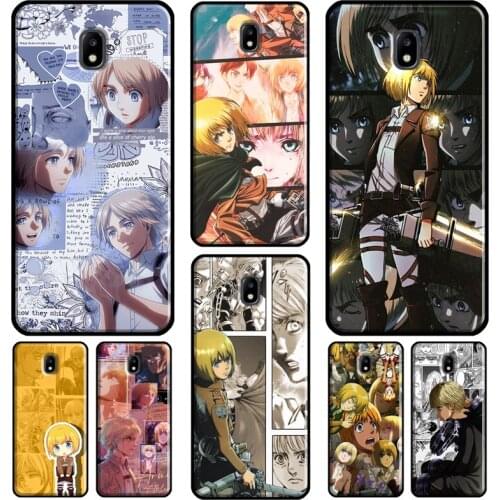 Shingeki No Kyojin Armin Arlert Anime For Samsung Galaxy A3 A5 2016 J1 J3 J4 J5 J6 J7 2017 J2 Core J8 A9 A8 A6 2018 Phone Case