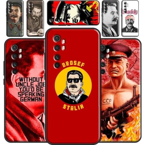 USSR Joseph Stalin Case For POCO X3 Pro M3 F3 Cover For Xiaomi Mi 10T Pro 11 Ultra A3 9 10 Mi Note 10 Lite