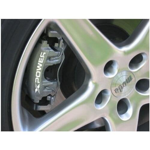 For 8pcs MG X Power XPower Brake Caliper Calliper Decals F TF ZR ZS ZT ZT-T SV ALL OPTION