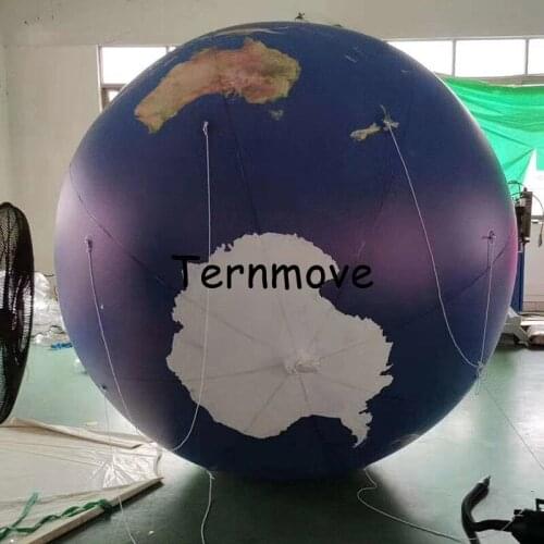 Outdor giant inflatable earth inflatable planets ball for advertising Earth globe ball for environmental protection