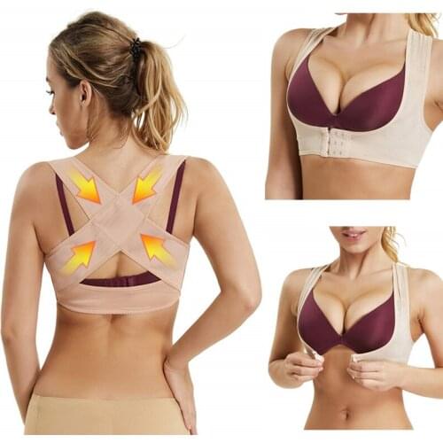 Posture Corrector Support Bra for Women Back Support Shapewear Chest Brace Up Shoulder Lumbar Correction Health Care