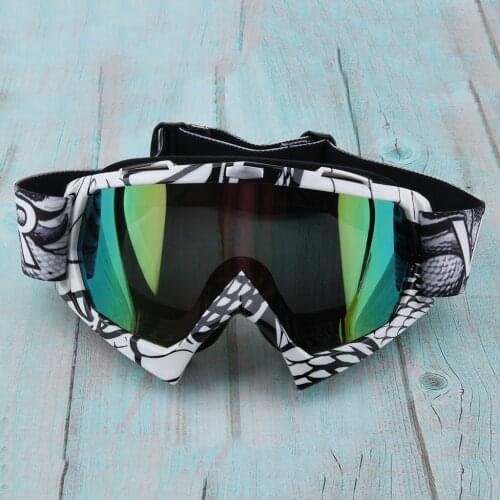 Snowboard Goggles Ski Glasses Sunglasses Soft Frame Dustproof & Windproof Motorcycle Protective Accessory