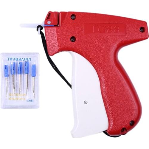 New Clothes Price Label Tagging Gun Kit 1000 Barbs + 5 Needles for Standard Clothing Tagging Applications Tag Gun 2 colors