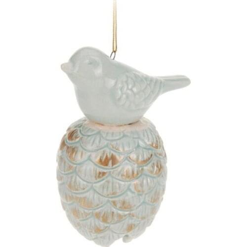 Tmall Home Design Ceramic Bird Cones Blue-810472 christmas decorations рождественские украшения