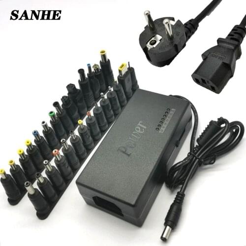 Ingelon28 pcs Universal Power Adapter 96W 12v to 24v Adjustable Portable Charger for Lenovo Dell Toshiba HP Asus Acer Laptops