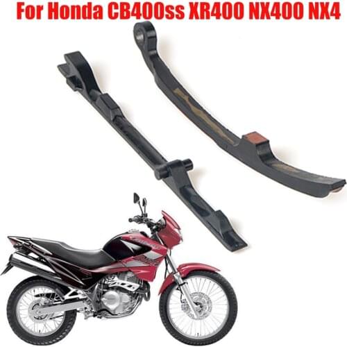 For Honda CB400ss XR400 NX 400 NX400 NX4 Falcon Motorcycle Parts Cam Timing Chain Tensioner Layer Plate / Guide Plate Strip Kits