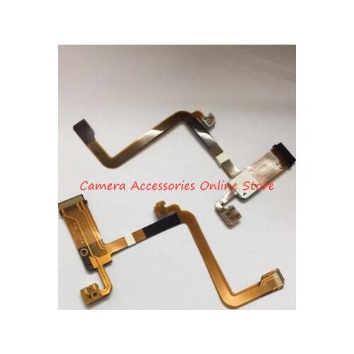 2PCS NEW LCD hinge rotate shaft Flex Cable for Panasonic NV-DS60 DS60 DS65 Video Camerra