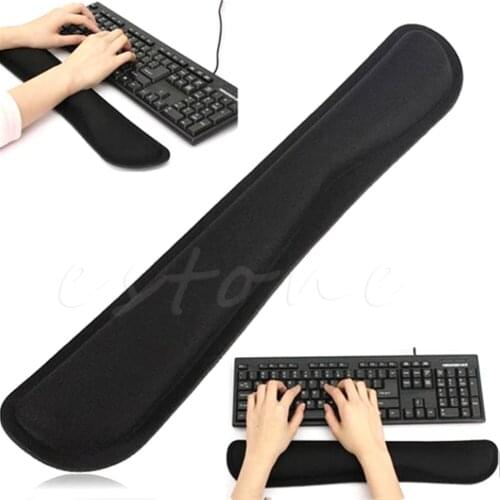 Gel Comfort PC Keyboard Wrist Raised Hands Rest Support Comfort Pad Cushion