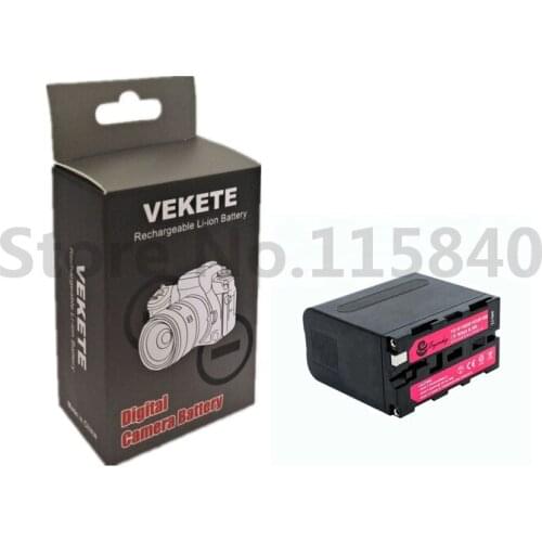 NP-F970 NP-F980 F960 F970 Battery with LED Power Indicator for Sony F960 F550 F570 F750 F770 MC1500C