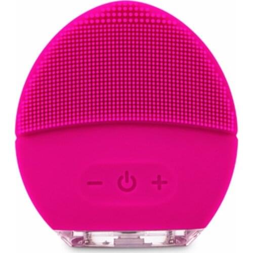 Mini Electric Massager Face Cleansing Brush Vibration Facial Skin Care Tools Sonic Silicone Clean Pore Cleaner Beauty Machine