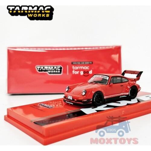 Tarmac Works 1:64 RWB 930 PAINKILLER Ver 2 Red Diecast Model Car