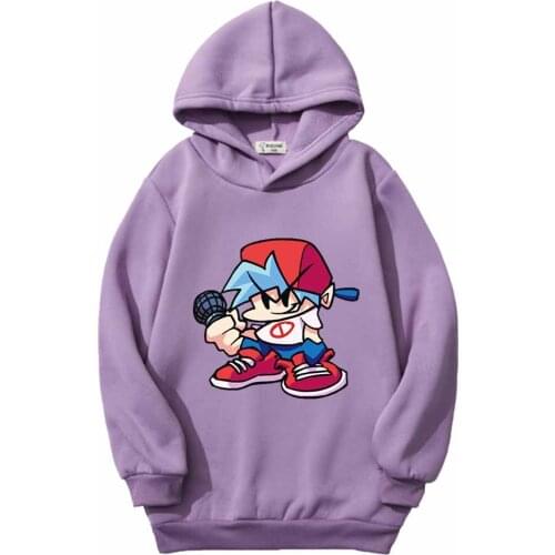 Game Friday Night Funkin Printing Jacket Hoodies Boys and Girls Sports Casual Wear In The Spring and Autumn Season