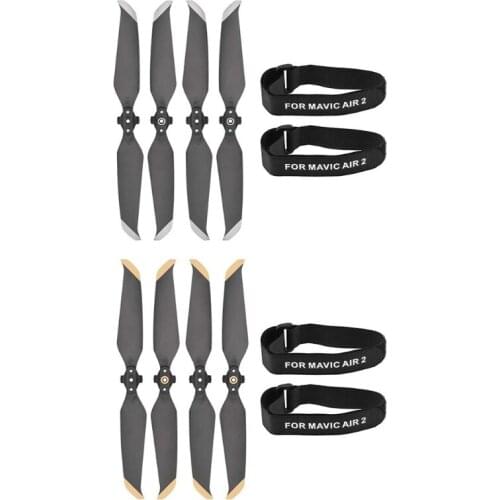For Mavic Air 2/2S Propeller Blades & Strap, Hook and Loop Tie Fastening Drone B03C