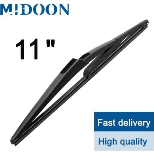 MIDOON Wiper 11" Rear Wiper Blade For Fiat Bravo 2007 - 2019 2018 2017 2016 2015 2014 Windshield Windscreen Rear Window