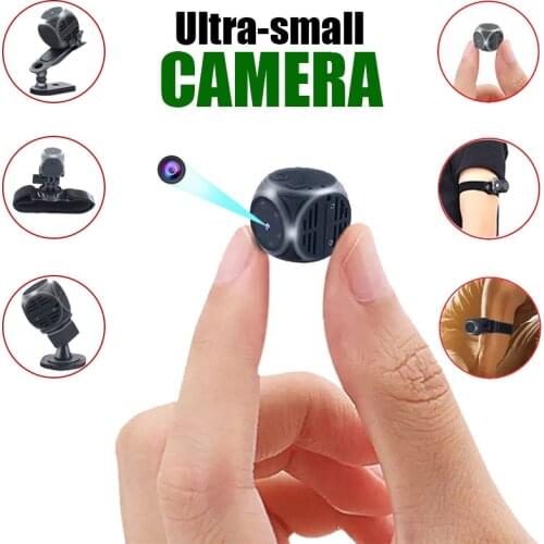 Mini Camera HD 1080P Sensor Night Vision Camcorder Motion Detecting Micro Camera Sport DV Video Ultra Small Cam Magnetic Suction