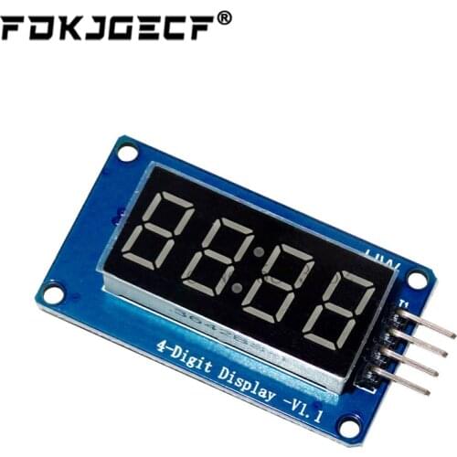 TM1637 LED Display Module For Arduino 7 Segment 4 Bits 0.36 Inch Clock RED Anode Digital Tube Four Serial Driver Board Pack