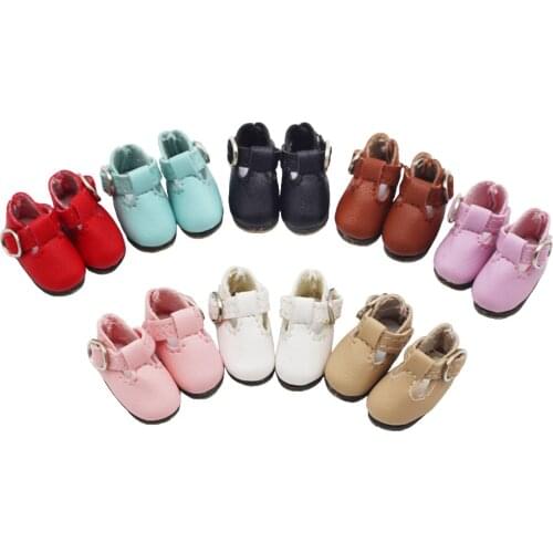 New 2.8*1.2cm Bow Shoes For 1/6 blyth doll shoes kind of 1/8 BJD Doll Clothes Accessories toys Gift