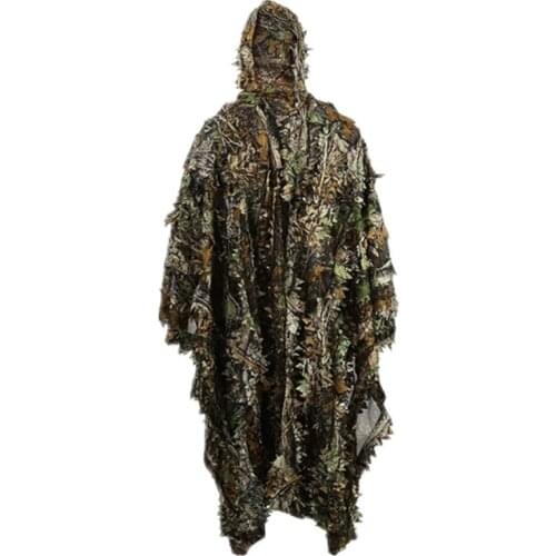 3D Hunting Clothes Sniper Airsoft Camouflage Ghillie Suit Military Uniform Men Women Kids Tactical Clothing Paintball Jackets