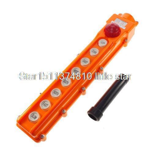 Hoist & Crane Pendant Control Station Push Button Switch Up-Down COB-64H