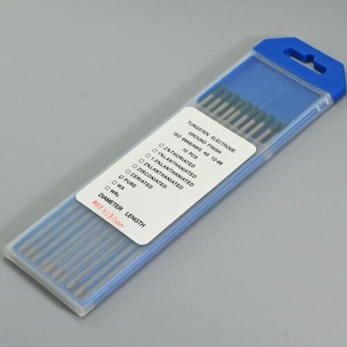 High Quality PURE Tungsten Wolfram Electrode TIG Welding WP Green 3.2*150mm & 1/8"x6" Tig Rods 10PK