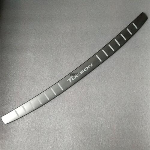 Car Trunk Rearguard Covers External Decoration Bumper Accessories Car-styling For Hyundai Tucson 2015 2016 2017 2018