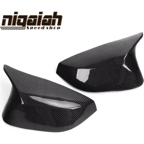 M look model for Infiniti Q50 Q50L Q60 Q70 QX30 2014-2017Carbon Fiber Mirror Covers Rear View Look OEM Fitment Side Mirror Cove