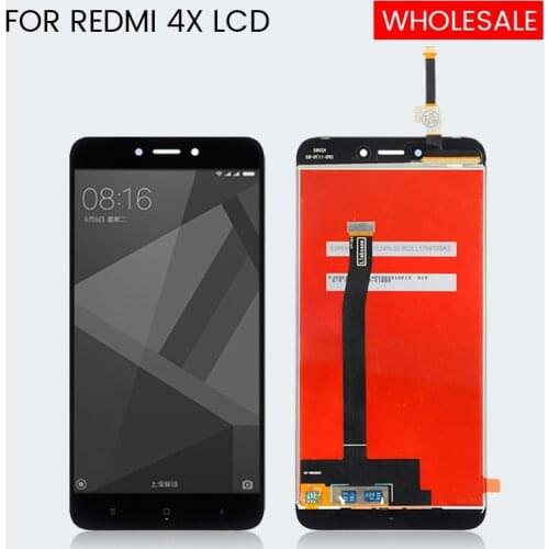 Free Shipping 5.0 inch For Xiaomi Redmi 4X LCD Display With Touch Panel Screen Digitizer Assembly With Frame Replacement Parts