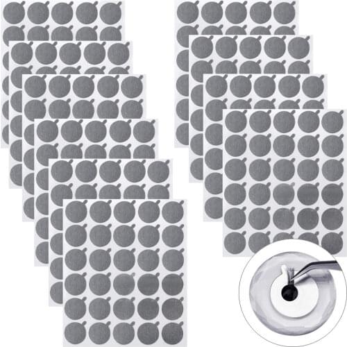 300Pcs Disposable Eyelash Glue Pallets Holder Eye Lash Extension Glue Sticker Grafting Eyelashes Waterproof Foil Pad Makeup Tool