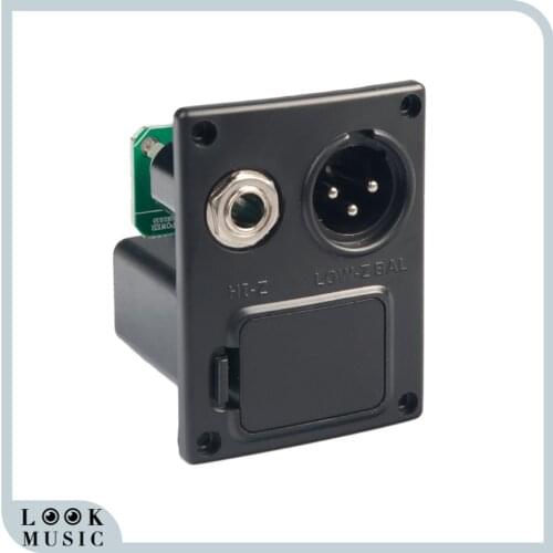 Acoustic Guitar EQ Battery Box 4 Pins EQ Case For Acoustic Guitar Equalizer EQ Battery Box Case Fits For Guitar Ukulele B-Type