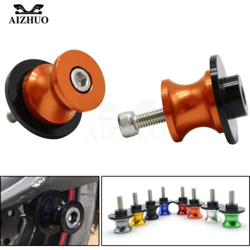 For 690 690 SMC 690 SMC-R 990 AdventuRe 1050 Motorcycle Accessories Swingarm Spools slider 10mm stand screws