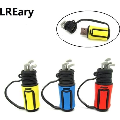 Cool golf ball bag model usb flash drive U disk pen drive special gift Pendrive 4GB 8GB 16GB 32GB