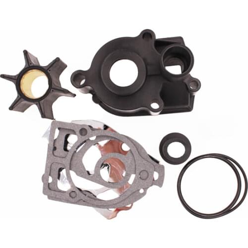 Water Pump Impeller Repair Kit Wear Plate Gaskets O-rings Rubber + Metal 46-96148T8 For Mercury Mercruiser Alpha 1 Mariner