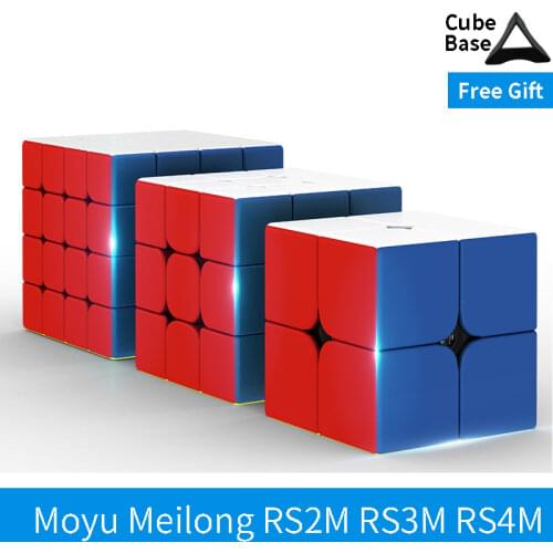 Moyu Rs3m 2020 3x3x3 Rs4m 2020 4x4 RS2M 2x2 Magnetic Cube RS3RS3M 3x3x3 CubingClassroom Professional 3x3 SpeedCube Rs3m 2020