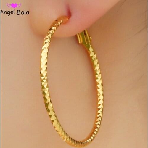 Fashion New Femininity Gold Earrings Luxury Exquisite Womens Charm Popular Earrings Wedding Holiday Gifts Wholesale
