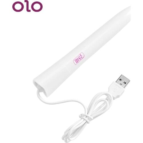 OLO Pussy Vagina Warmer Heated Bar Stick Smart Thermostat Sex Toys for Men 45 Celsius USB Heating Rod for Masturbators