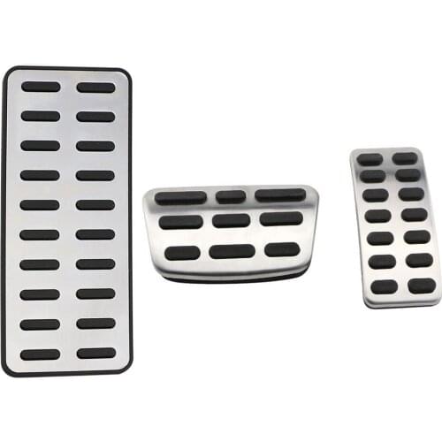 Stainless Steel Car Pedal Cover Pad for Hyundai Accent Solaris I20 2011- Creta Ix25 for Kia K2 Rio Soul MT AT Car Styling