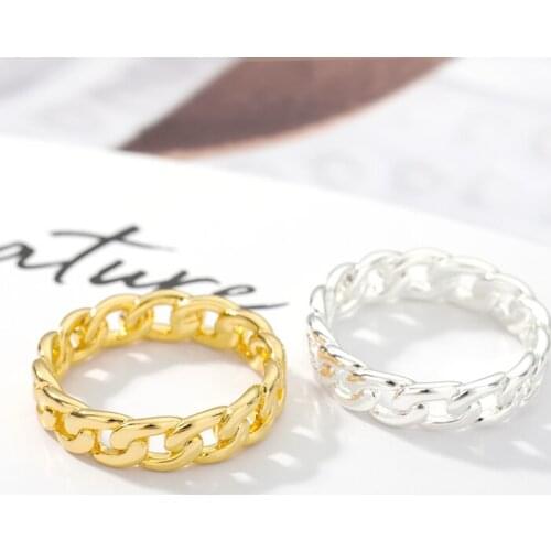 Wholesale 10pcs Simple Round Circle Rings For Women Men Vintage Jewelry Stainless Steel Finger Stackable Accessories