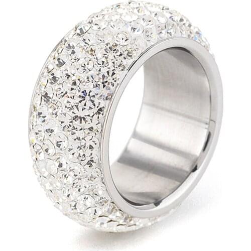 Wholesale High Quality Classic Six Row Fashion Jewelry Wedding Ring