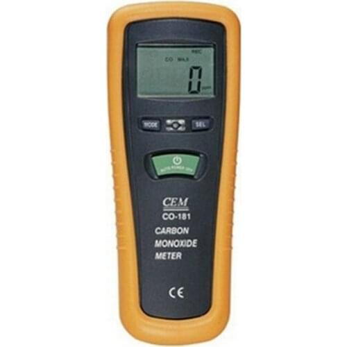 CEM CO-181 Portable Digital Carbon Monoxide Gas Detector Analyser Meter Gas Sensor CO Detector 0 to 1000PPM