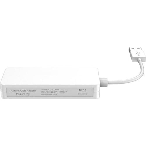 Wired Connection Dongle for Android Navigation Player Smart Link USB Stick with Android Auto, White